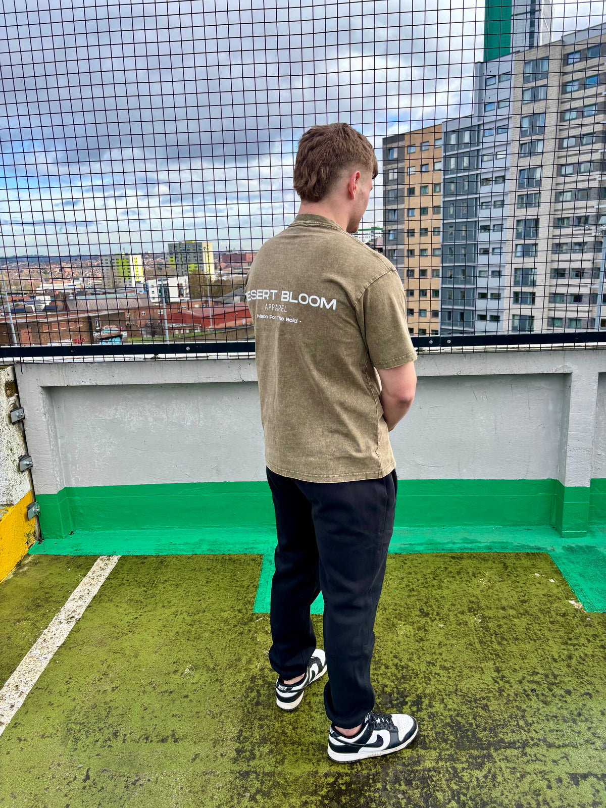 Olive Washed Bold Collection T-Shirt