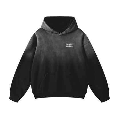 Black Washed Bold Collection Hoodie