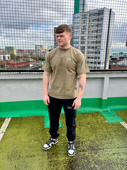 Olive Washed Bold Collection T-Shirt