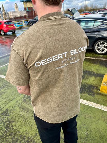 Olive Washed Bold Collection T-Shirt