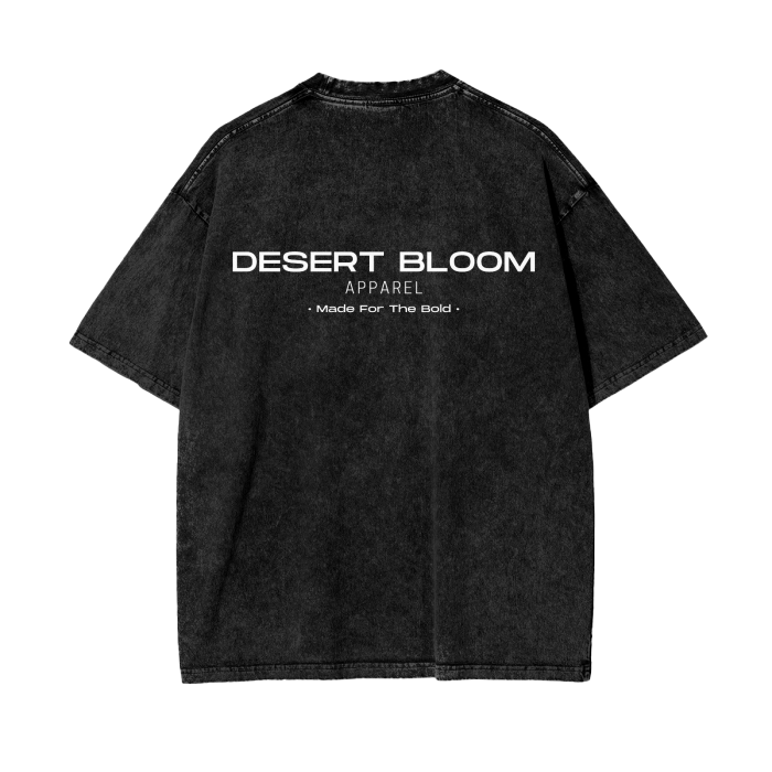 Black Washed Bold Collection T-Shirt